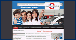 Desktop Screenshot of brucesautomotive.com
